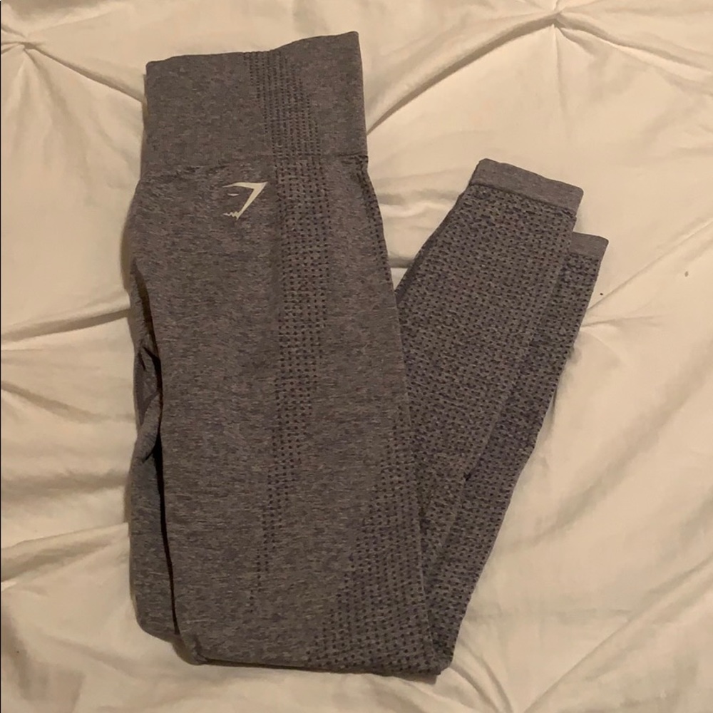Gymshark Vital Seamless leggings in steel blue